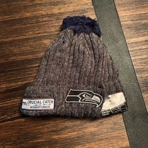 PRICE IS FIRM Brand new Seattle Seahawks beanie